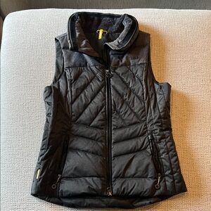 Lole Black Quilted Vest